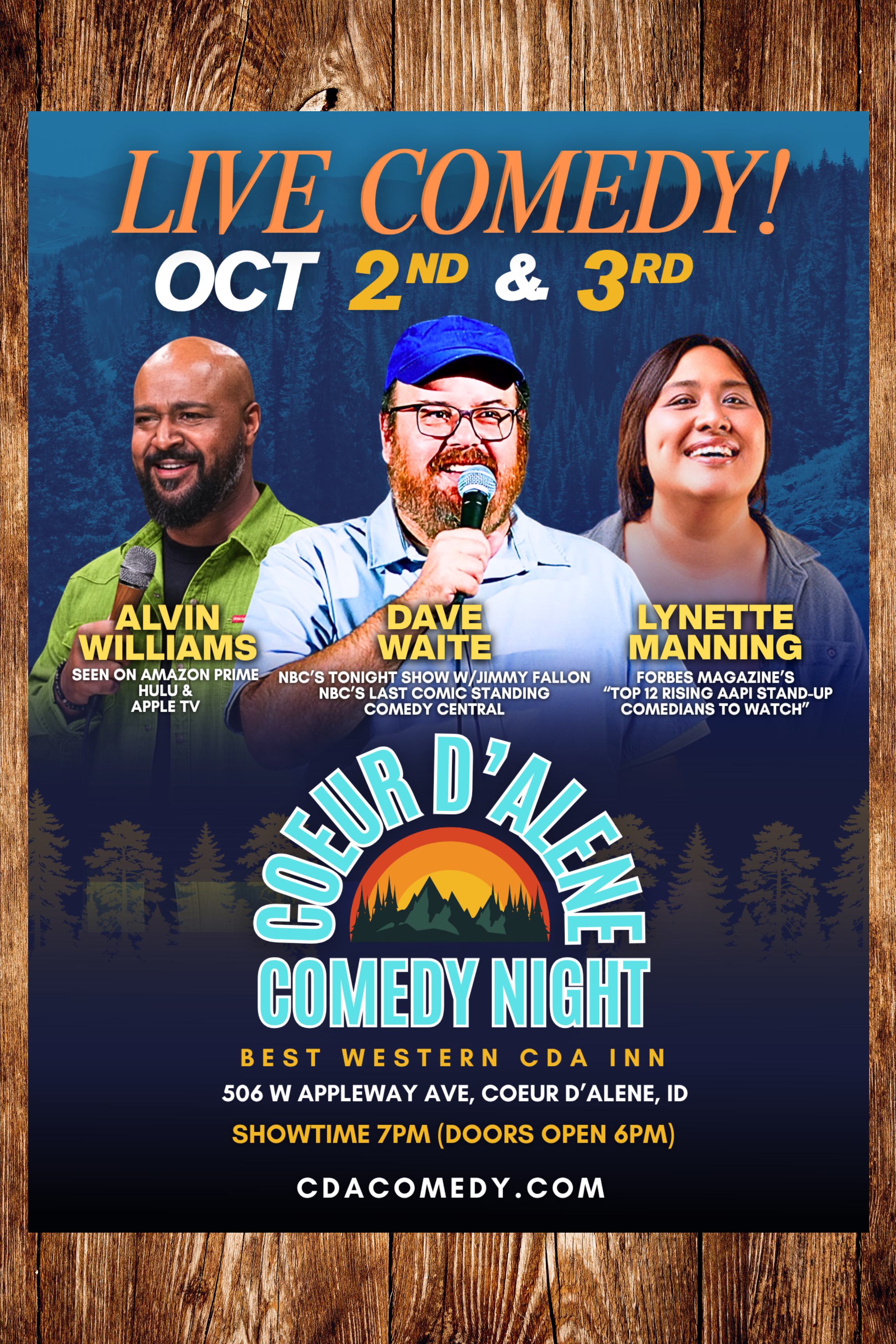 CdA Comedy Night